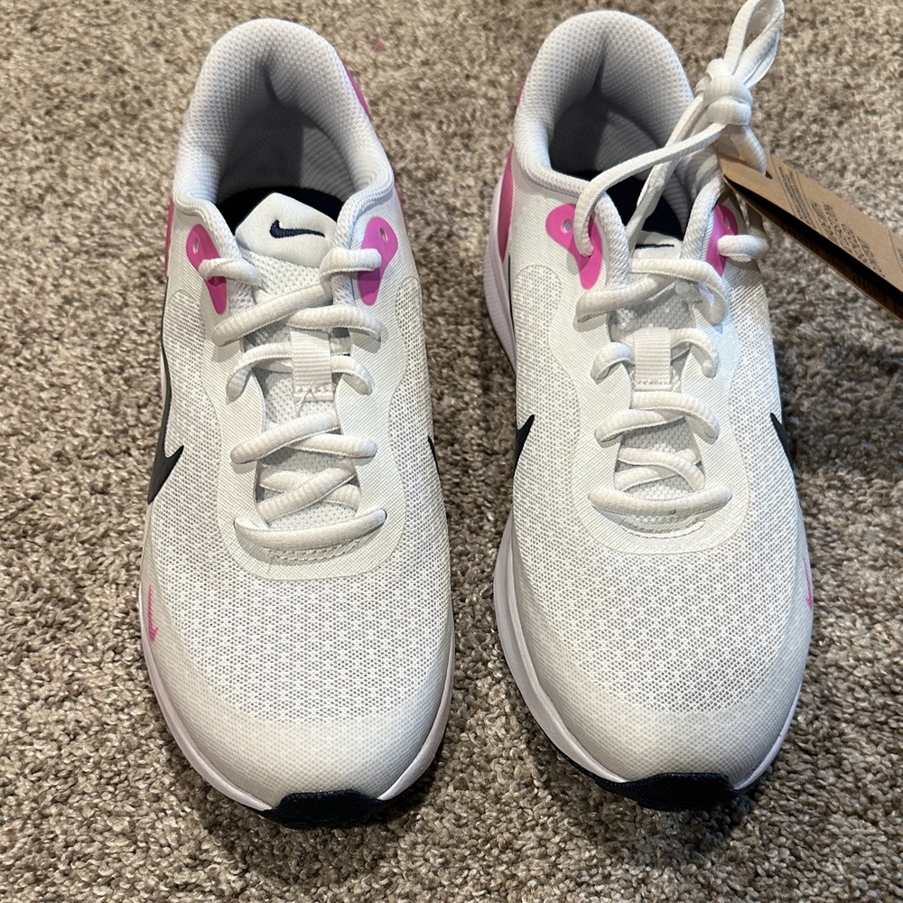 Nike Kids Sneakers White and Pink